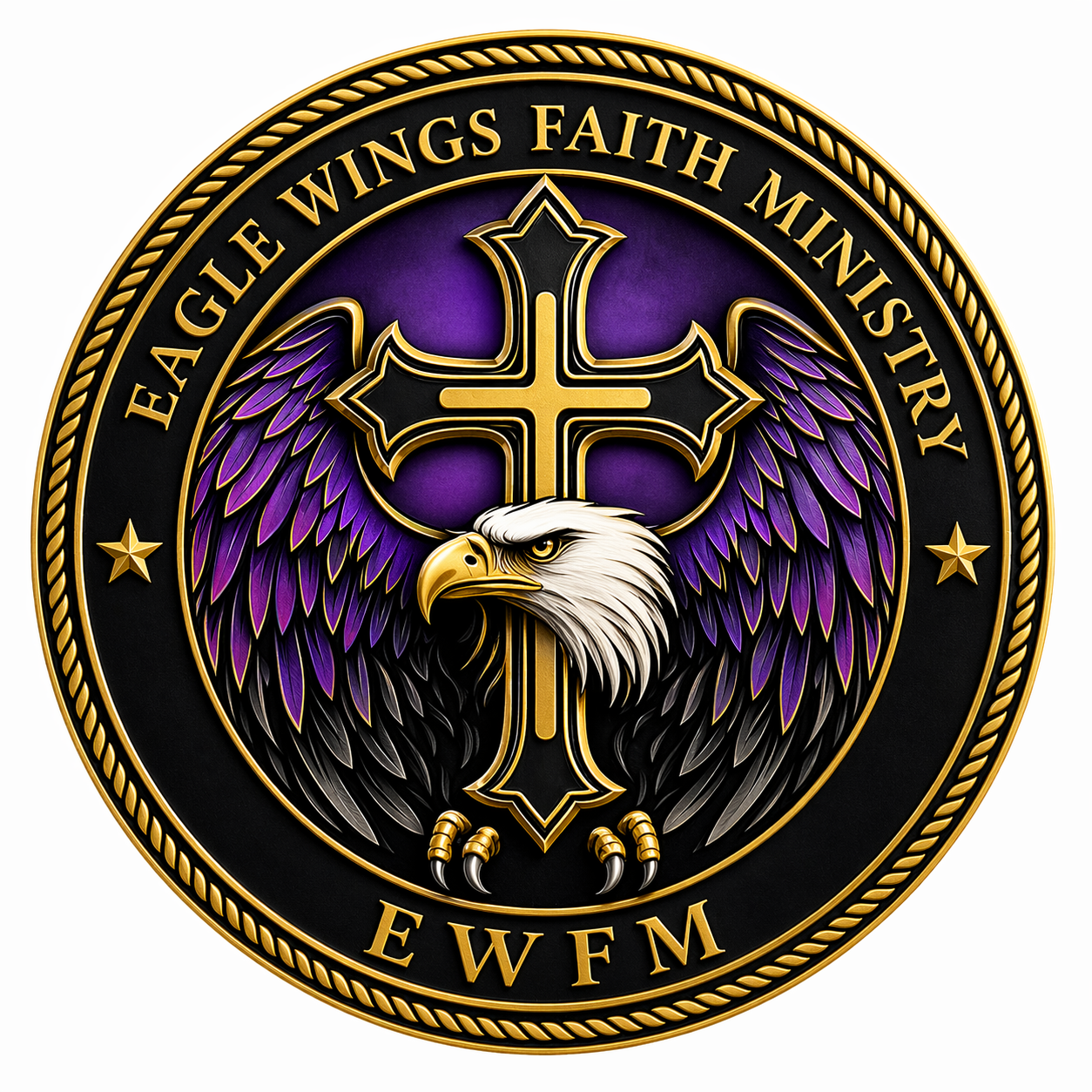 Eagle Wings Faith Ministry seal